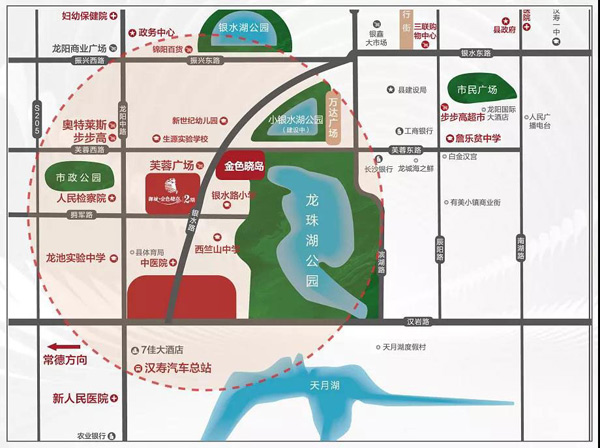有一个楼盘格外引人注目,那就是金色晓岛楼盘
