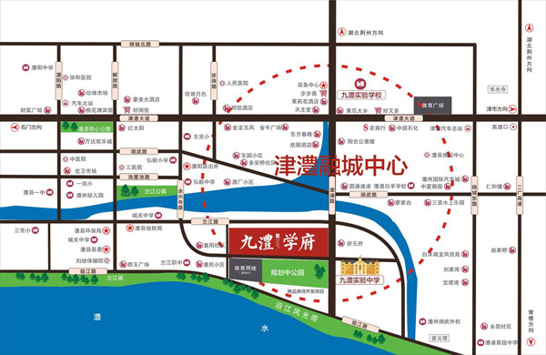 对于买房者而言，澧县九澧学府项目位置是必备之选