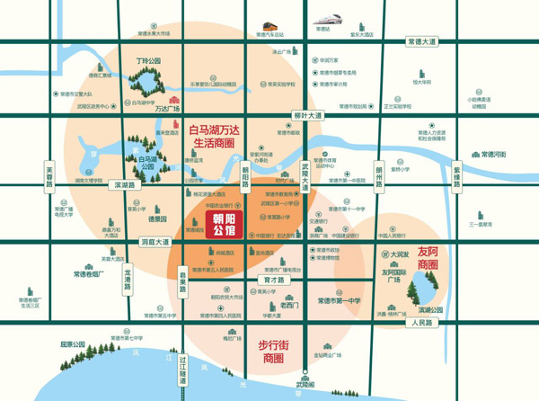 一处令人瞩目的人居胜地 —— 常德富华朝阳公馆