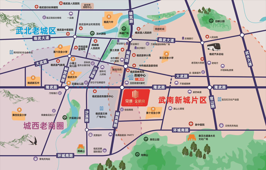 临武县金榜府区位图