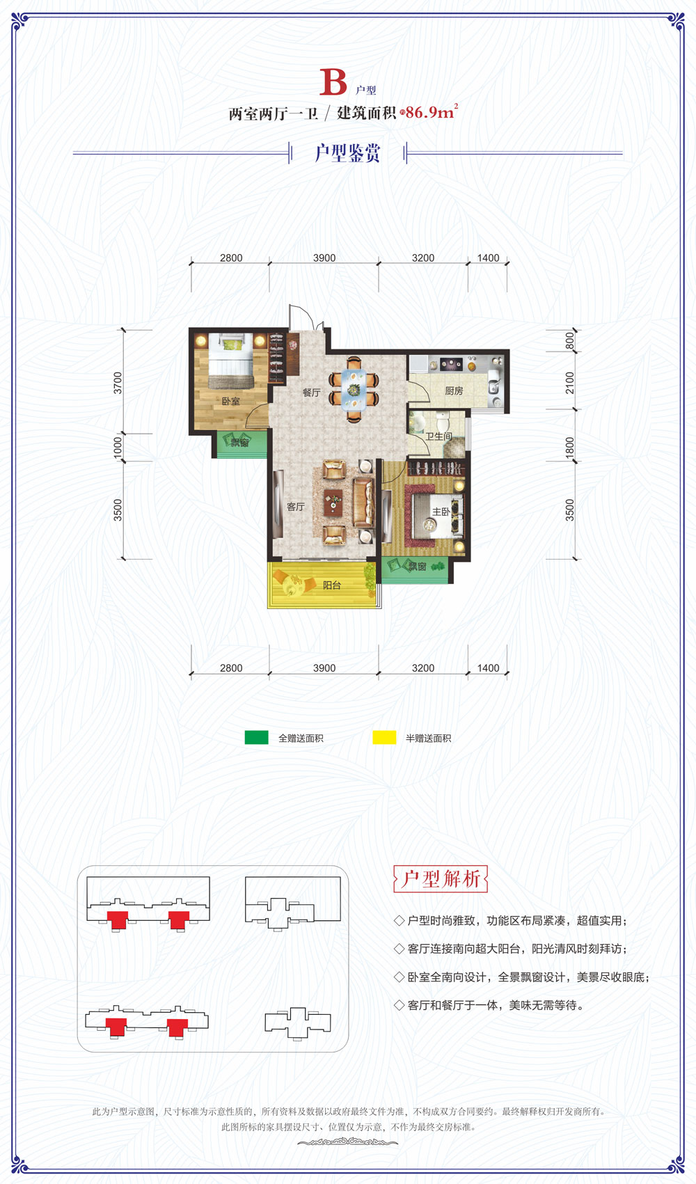 安乡县万吉府B户型