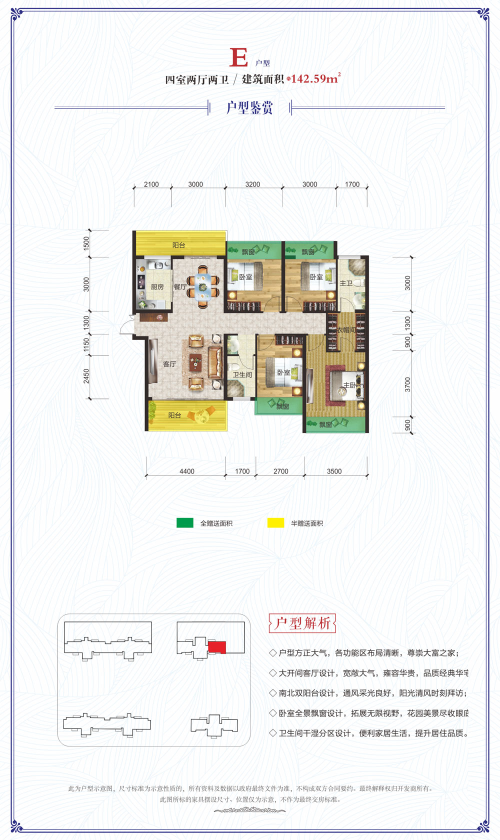安乡县万吉府E户型