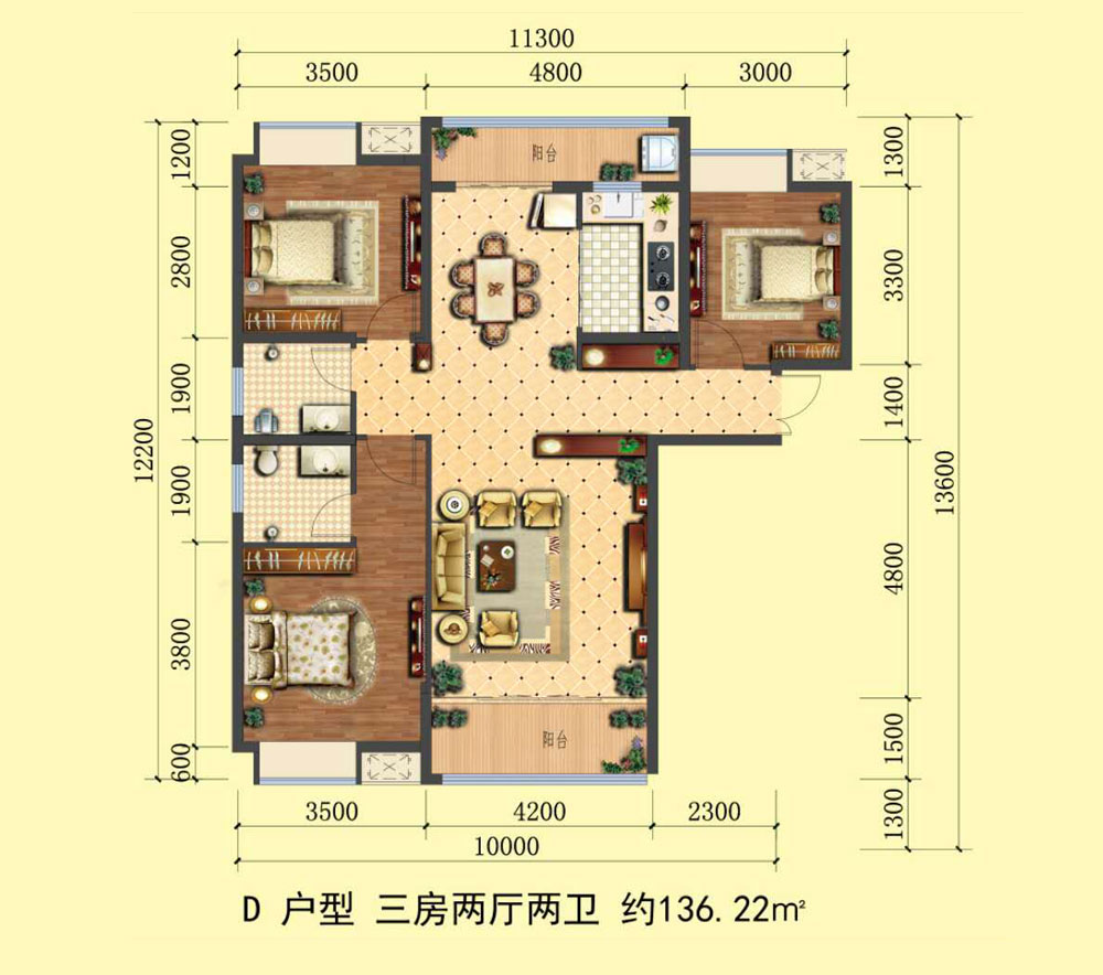 桃源县幸福公园D户型