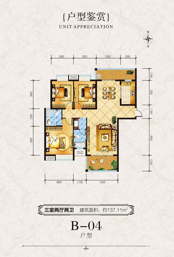澧县澧阳春秋B-04户型