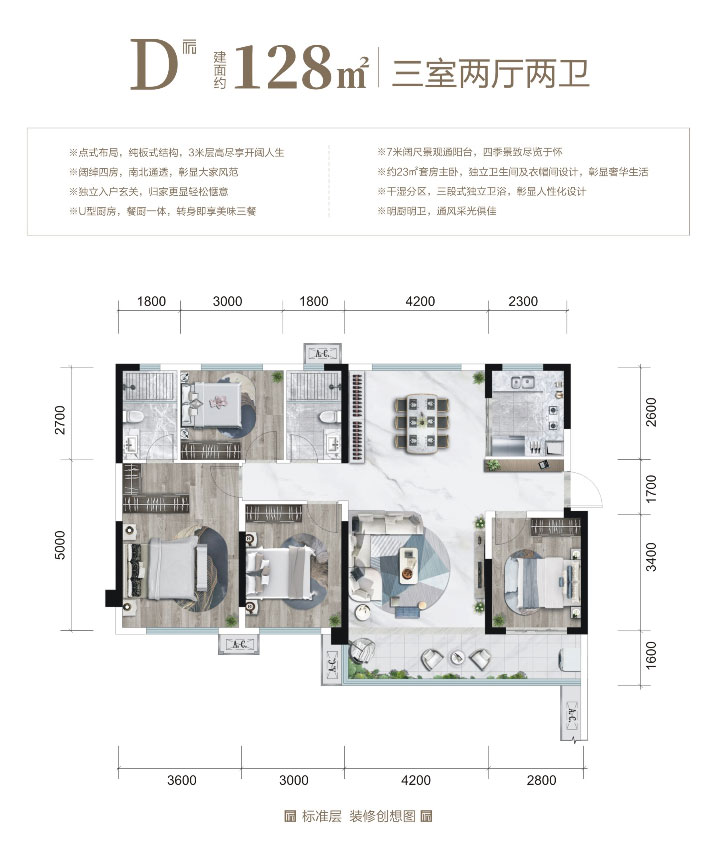 常德市邦泰誉府D户型
