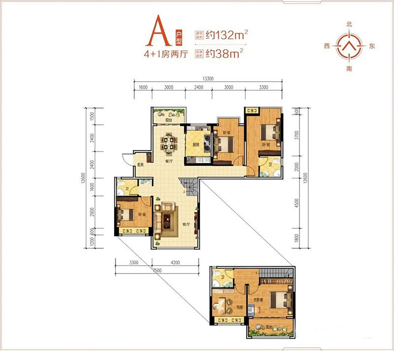 平江县金润湾A户型