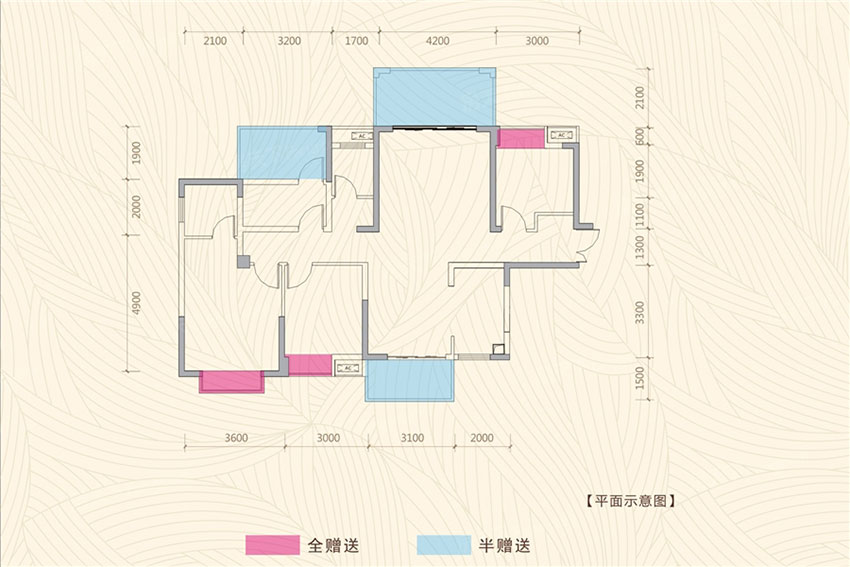 石鼓区鸿豪春风十里A户型