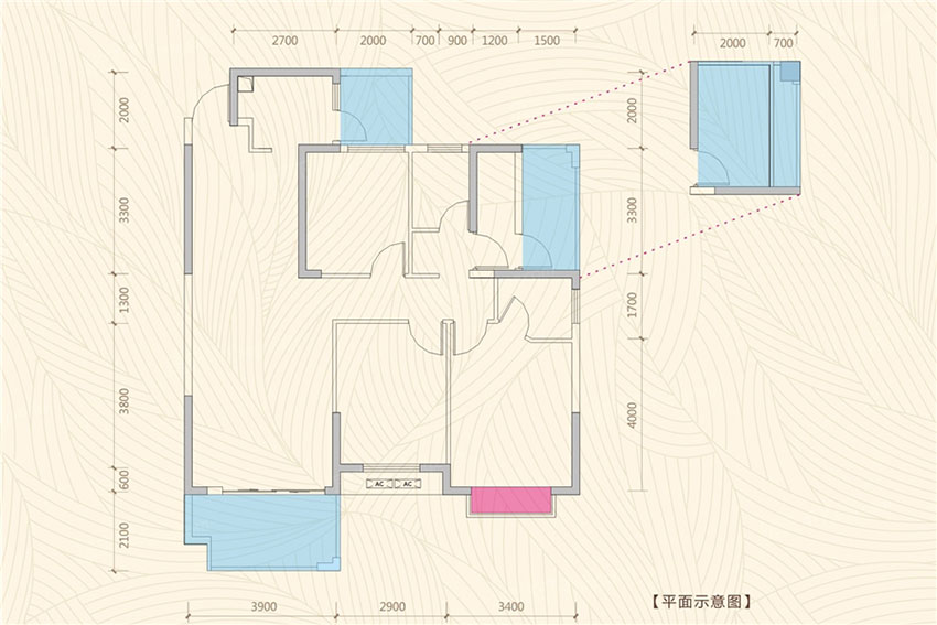 石鼓区鸿豪春风十里D户型