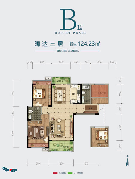 耒阳市碧水明珠B1户型