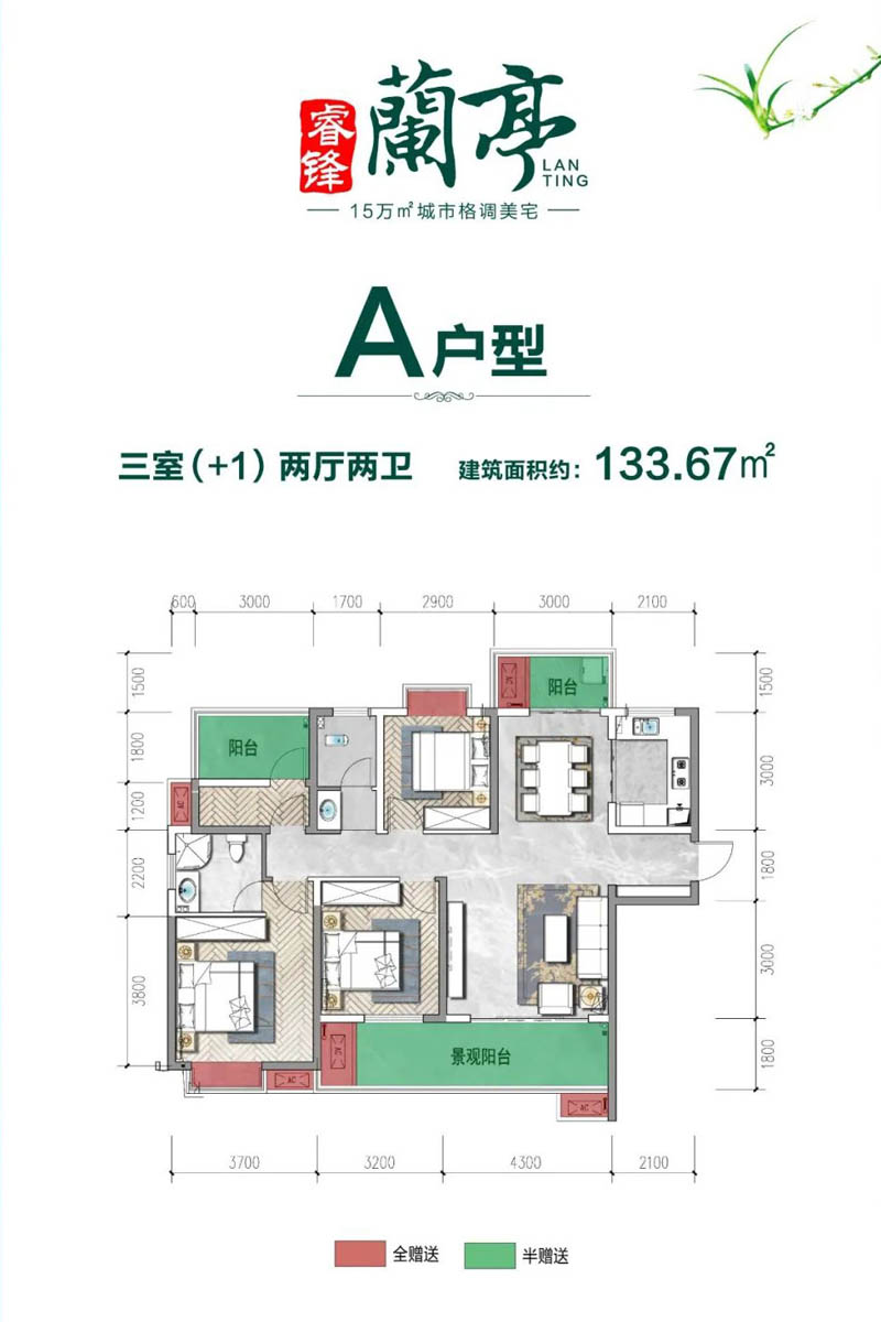 临武县睿锋兰亭A户型
