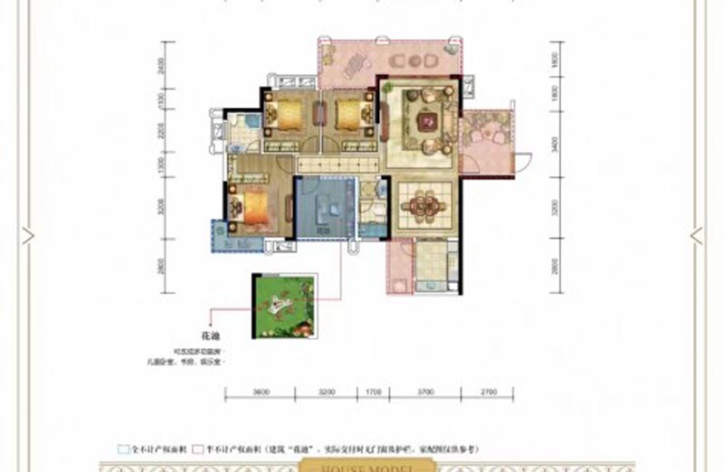 苏仙区明大公园九里G1户型