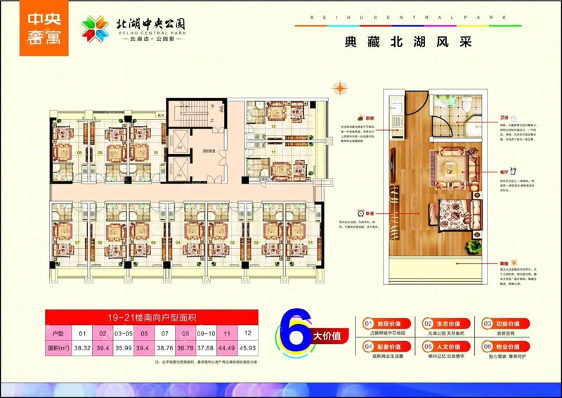 北湖区北湖中央公园公寓C