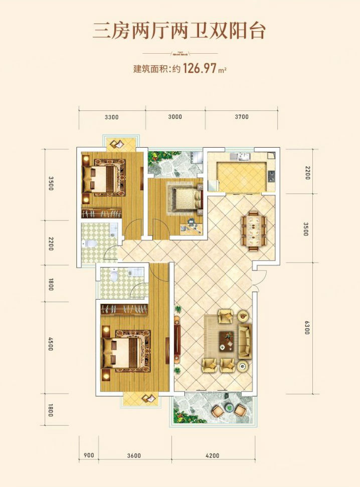 耒阳市金色家园A户型