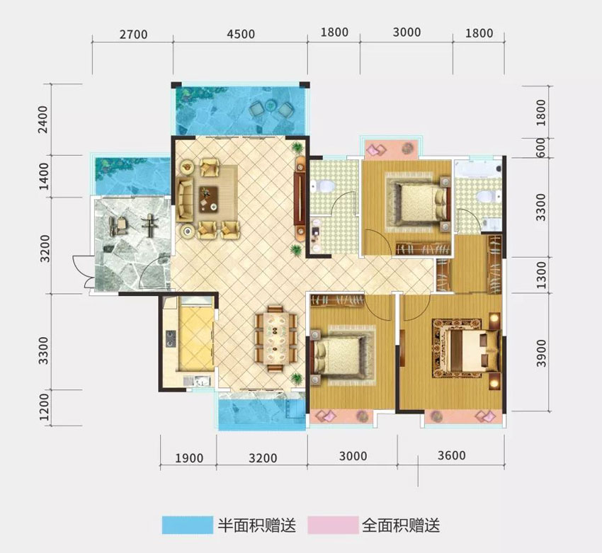 耒阳市会铭御龙府C户型