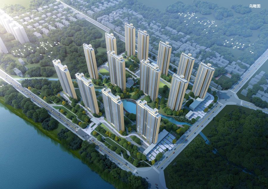 澧县闽鸿江山樾实景图