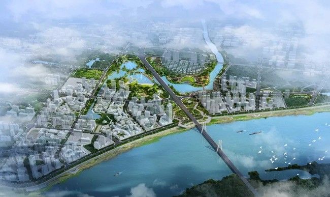 常德市中建生态智慧城实景图