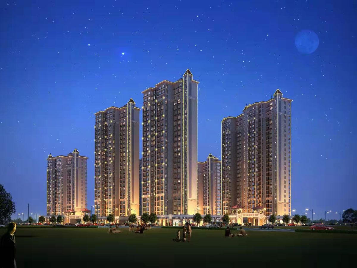 沅江市滨湖一品实景图