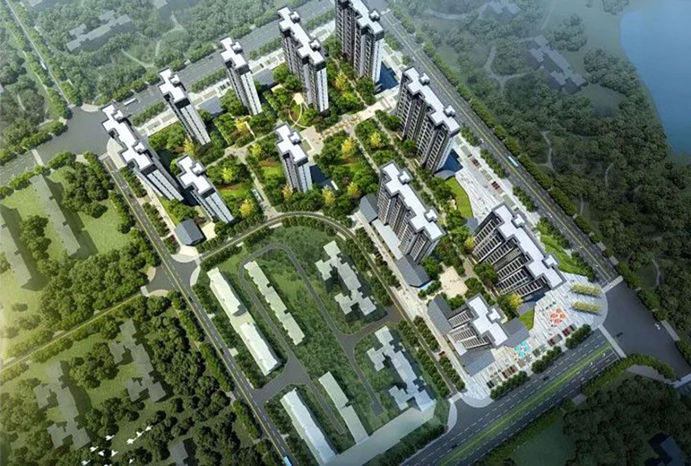 汨罗市大汉龙城效果图