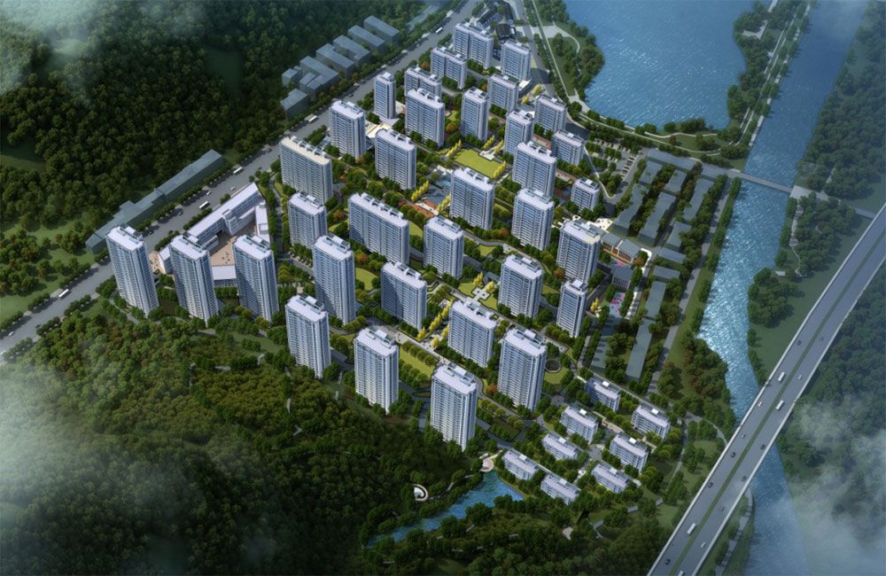 临湘市桂语江南实景图