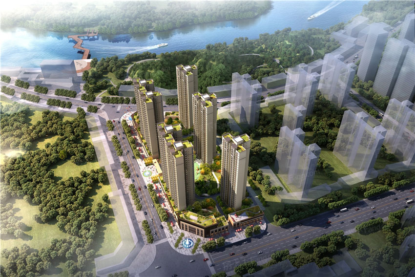 衡东县铜锣湾繁华里实景图