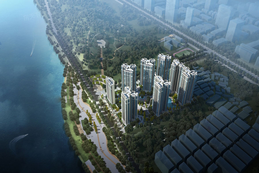 耒阳市山水华庭区位图