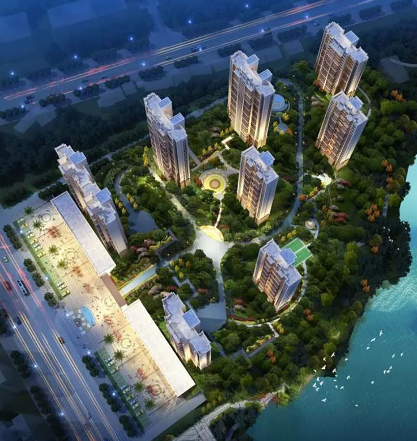 常宁市北湖大第实景图