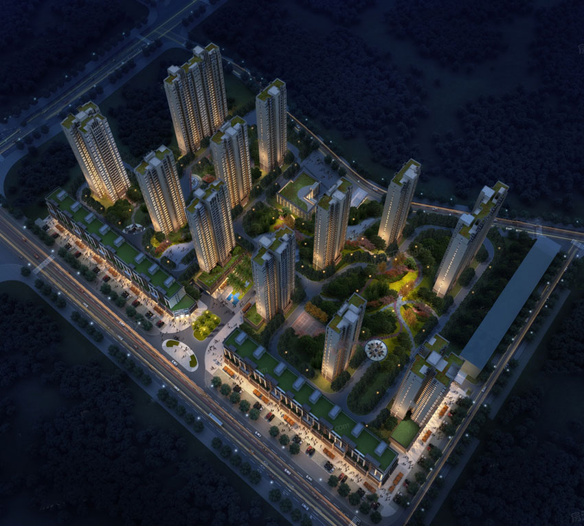 常宁市加洲美域实景图