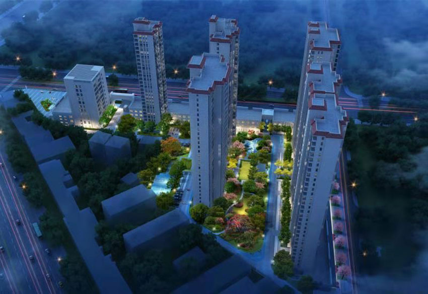 常宁市东城首府实景图
