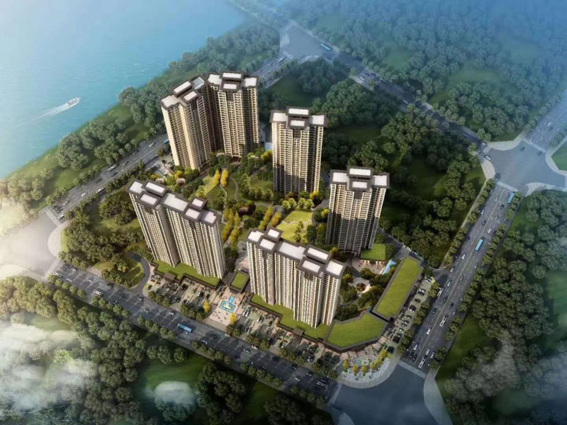 耒阳市滨江学府实景图