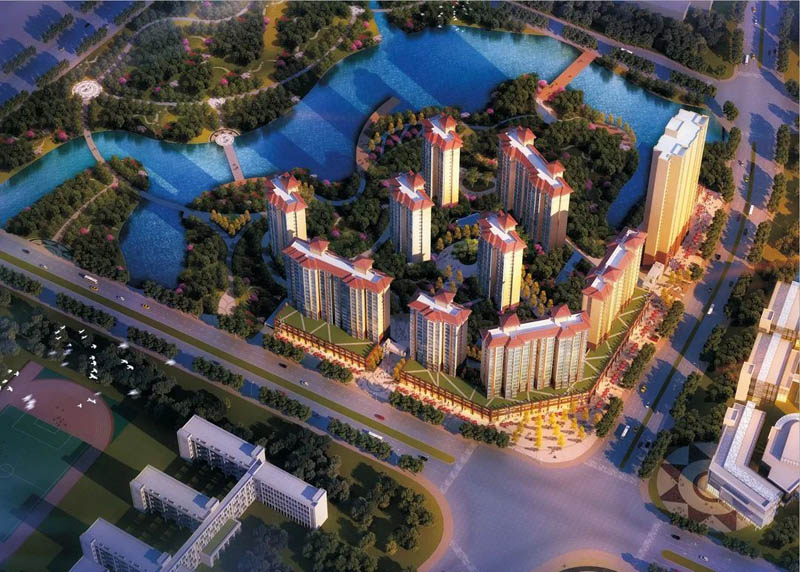 苏仙区翰林学府实景图