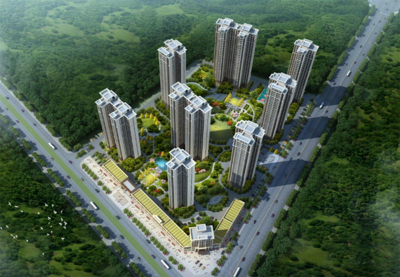 攸县景秀家园D区效果图