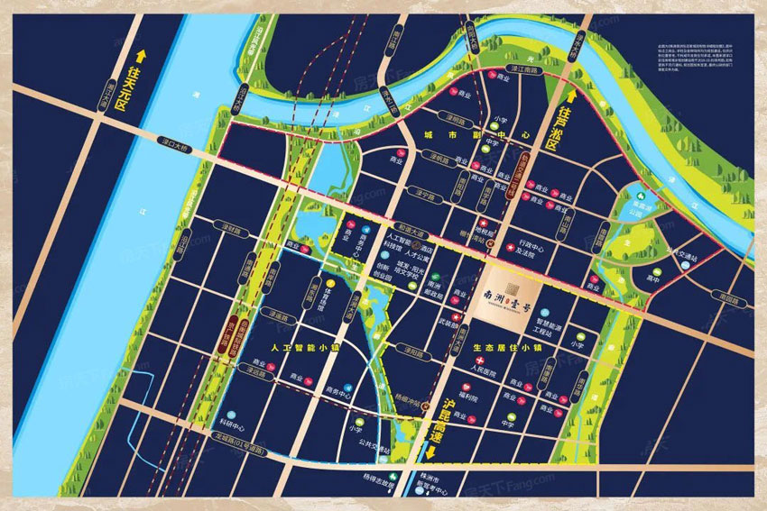 株洲市南洲壹号区位图