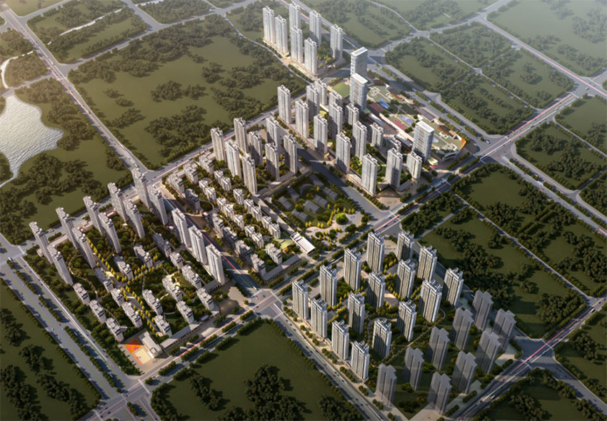株洲市中海国际社区效果图