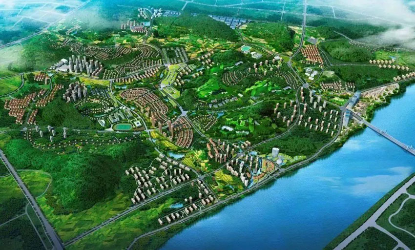 株洲市青龙湾效果图