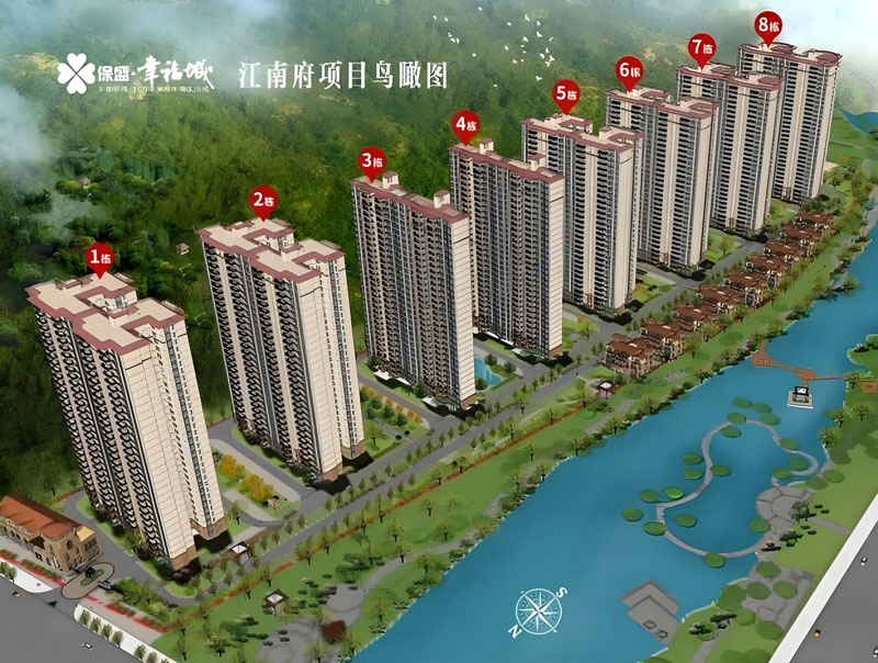 宜章县幸福城·江南府实景图