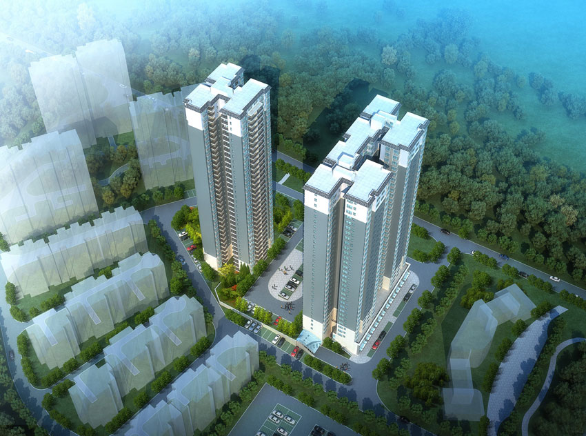 株洲市仙岭居实景图